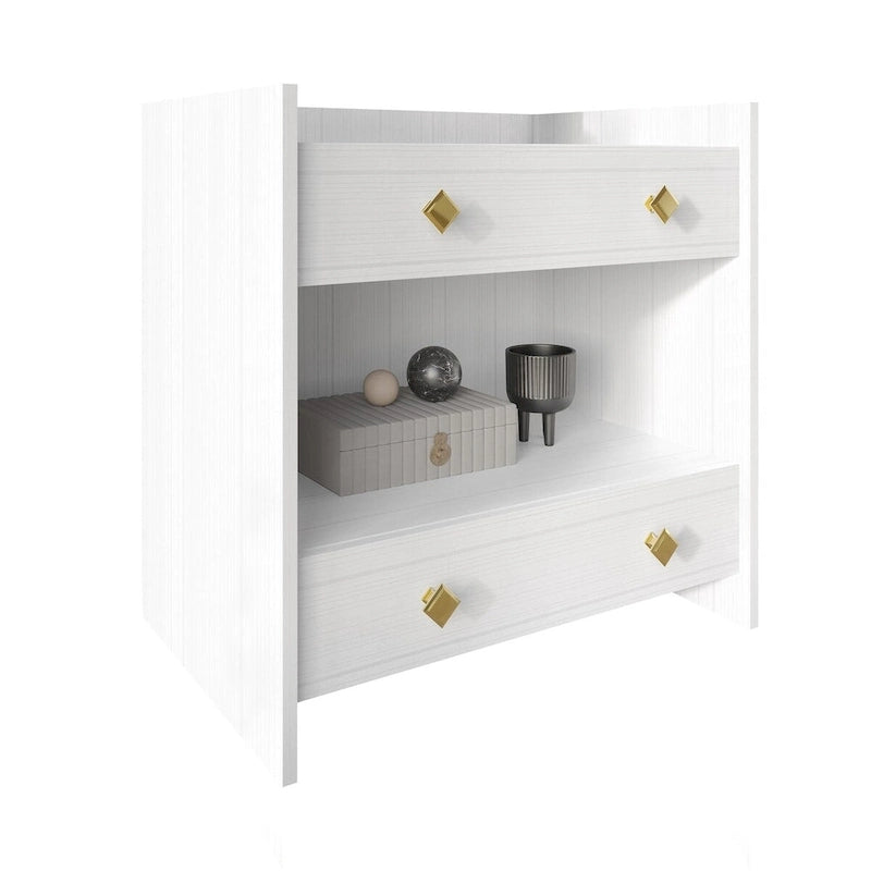 CraftPorch Mid-Century Modern Wall Panel Bedroom Set