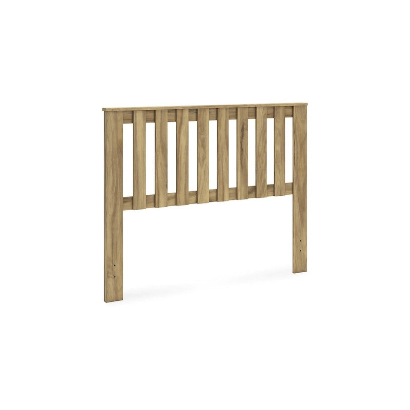 Signature Design by Ashley Bermacy Light Brown Panel Headboard with 2 Nightstands