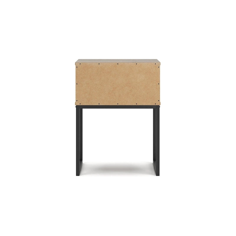 Signature Design by Ashley Deanlow Honey Panel Headboard with Dresser and Nightstand