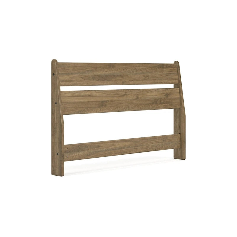 Signature Design by Ashley Deanlow Honey Panel Headboard with Dresser and Nightstand