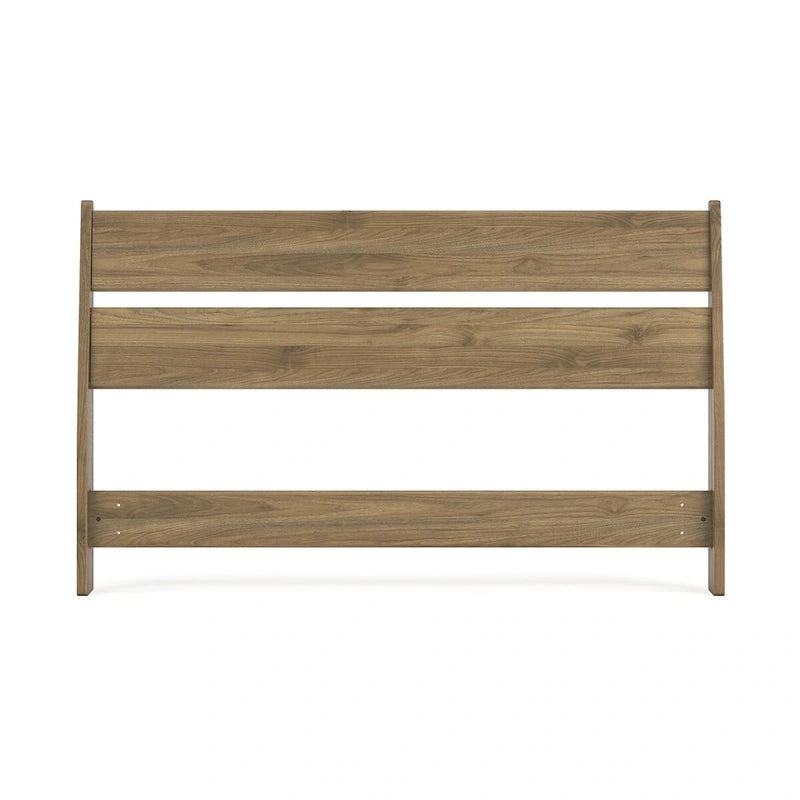 Signature Design by Ashley Deanlow Honey Panel Headboard with Dresser and Nightstand