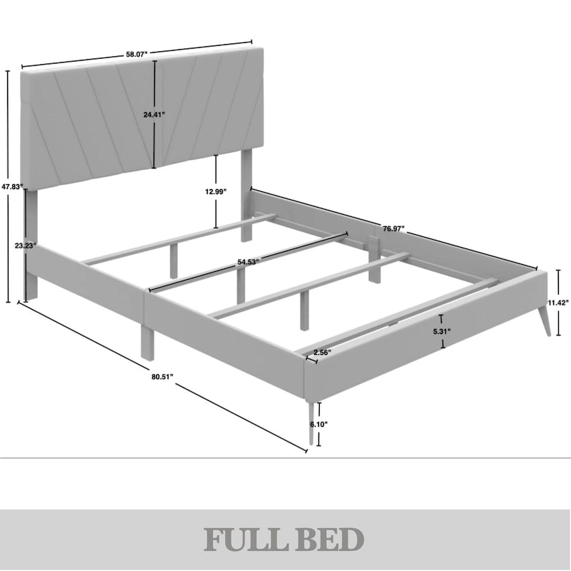 CraftPorch 4 Piece Contemporary Bedroom Set