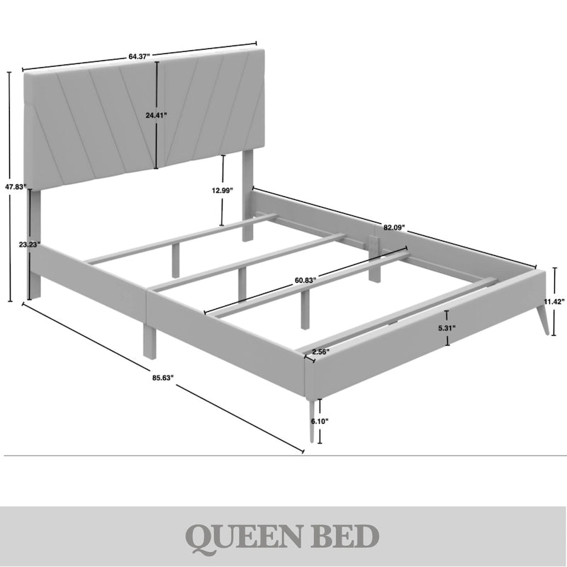 CraftPorch 4 Piece Contemporary Bedroom Set