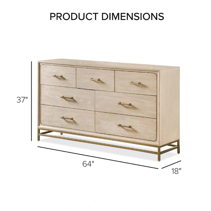 Furniture of America Drayden Transitional Oak Solid Wood 3-Piece Dresser and 2 Nightstand Bedroom Set