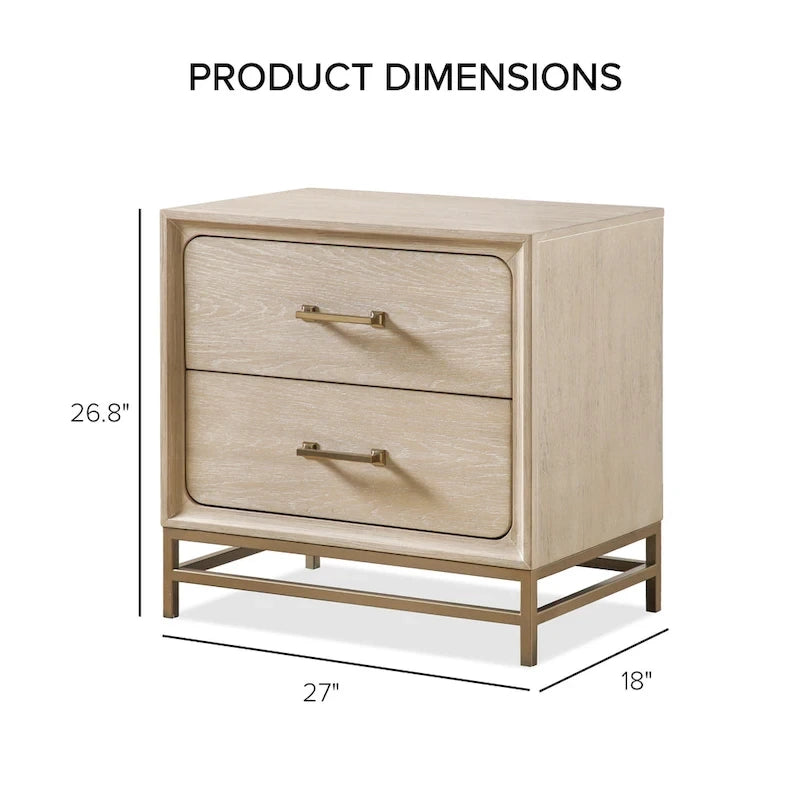 Furniture of America Drayden Transitional Oak Solid Wood 3-Piece Dresser and 2 Nightstand Bedroom Set