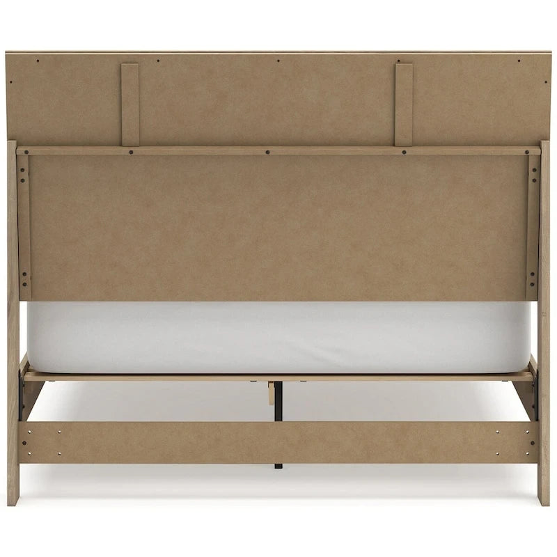 Signature Design by Ashley Cielden Brown Panel Headboard with 2 Nightstands