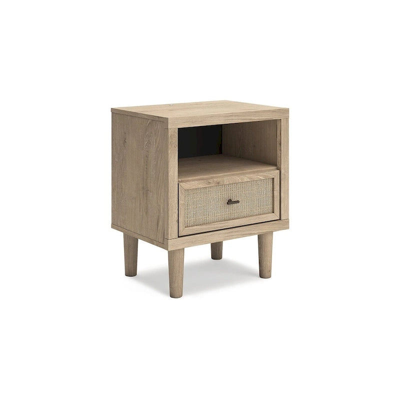 Signature Design by Ashley Cielden Brown Panel Headboard with 2 Nightstands