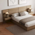 Milano 4-Piece Bedroom Set with Floating Nightstand Extension Panel