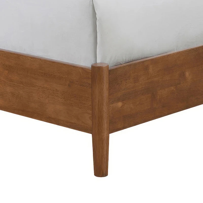 Furniture of America Beau Midcentury 6-Piece Walnut Queen Bedroom Set